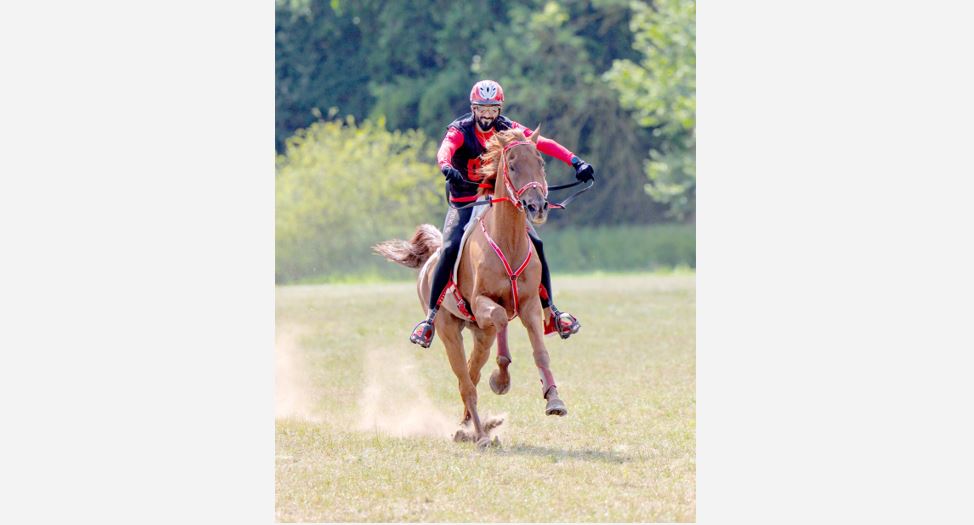 Shaikh Nasser powers to victory in UK event